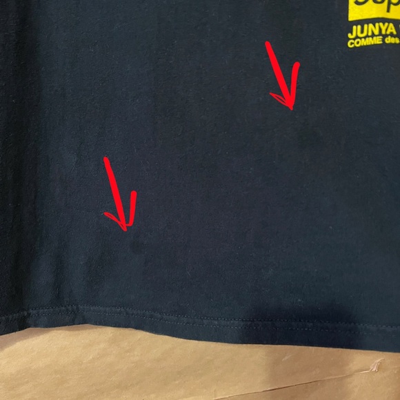 Supreme x Junya Watanabe Comme Des Garcons Man Nature Tee Graphic T-Shirt Size L - Picture 8 of 13